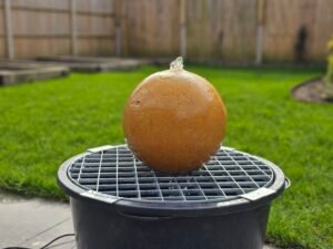 Natural Limestone Ball Water Feature