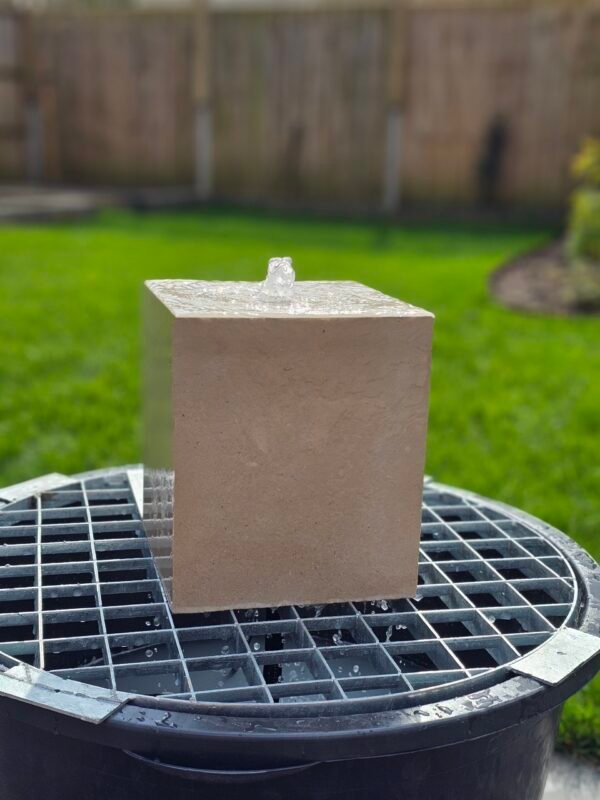 Limestone Block Cubed Water Feature - Image 4
