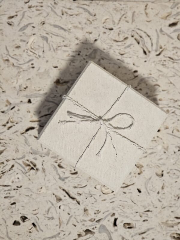 Pack of 4 Natural Limestone Coasters
