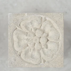 Natural Limestone Tudor Rose