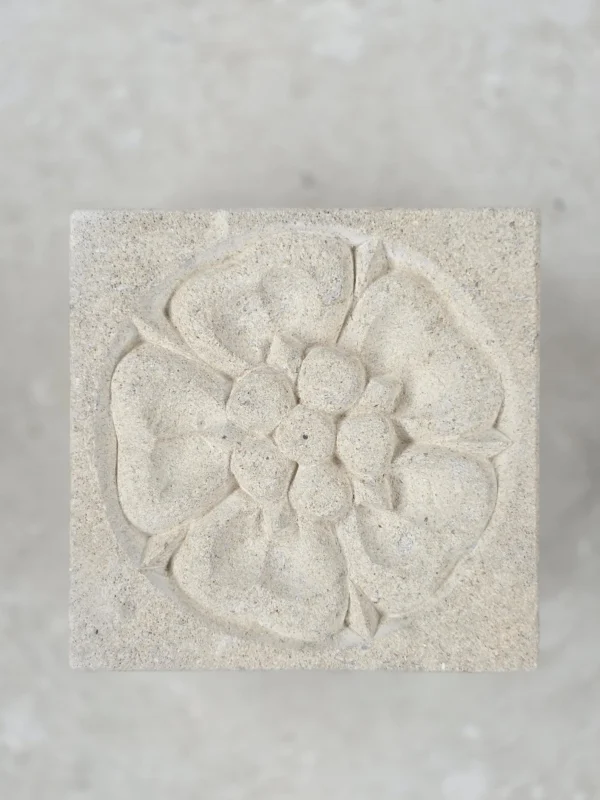 Natural Limestone Tudor Rose